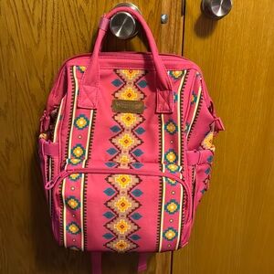 Wrangler diaper/book bag